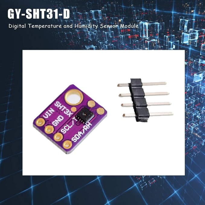 Ximimark 1Pcs SHT31 SHT31-D Temperature Humidity Sensor Module Breakout Weather - Image 5