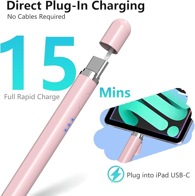 iPad Pencil 1st Generation for iPad, Stylus Pen for Apple Pencil 2nd Generation - Image 3
