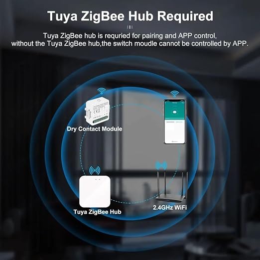1 Channel DC 12V 24V AC 100/240V Tuya Smart Life App Dry Contact Zigbee Smart - Image 7