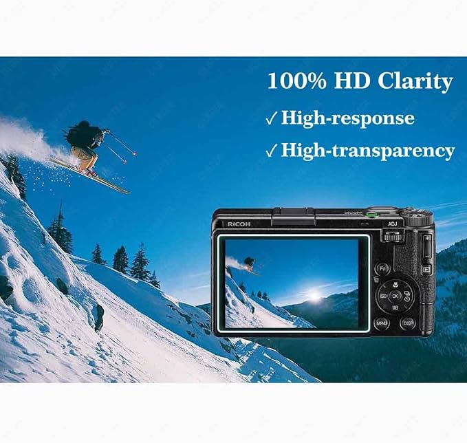 ULBTER Screen Protector for Ricoh GR IV GRIV GR 4 GR4 Camera, 0.3mm 9H Hardness - Image 5