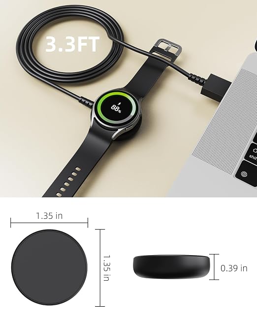 3.3FT for Samsung Galaxy Watch Charger Compatible - Image 6