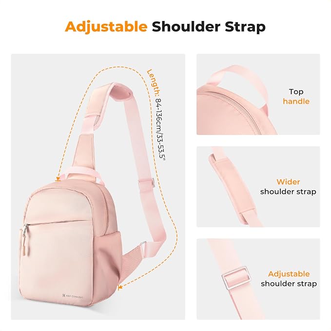 K&F CONCEPT Small Camera Bag for Photographer, Camera Sling Crossbody bag for - Image 5
