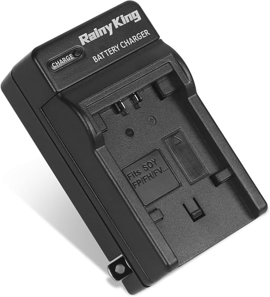 NP-FH50 Battery Charger for Sony NP-FP30 by Rainy+King