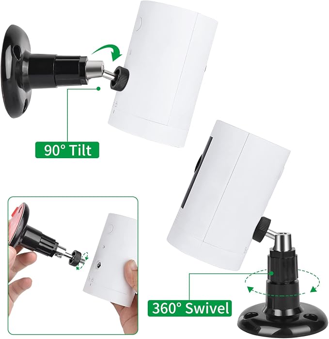 2Pack Adhesive Wall Mount for Ring Stick Up Cam & Ring Outdoor Cam Plus - Image 4