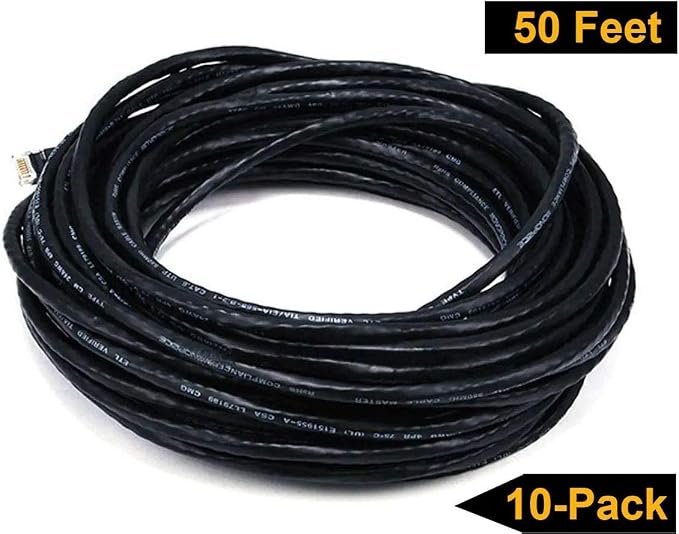 iMBAPrice 3' Cat5e Network Ethernet Patch Cable, 10 Pack - Image 8