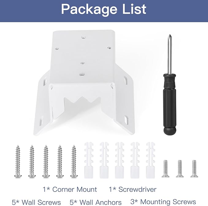 CaGuan Wall Mount Bracket for Eufy Security SoloCam S340/E30/E42, Rust-Proof - Image 7
