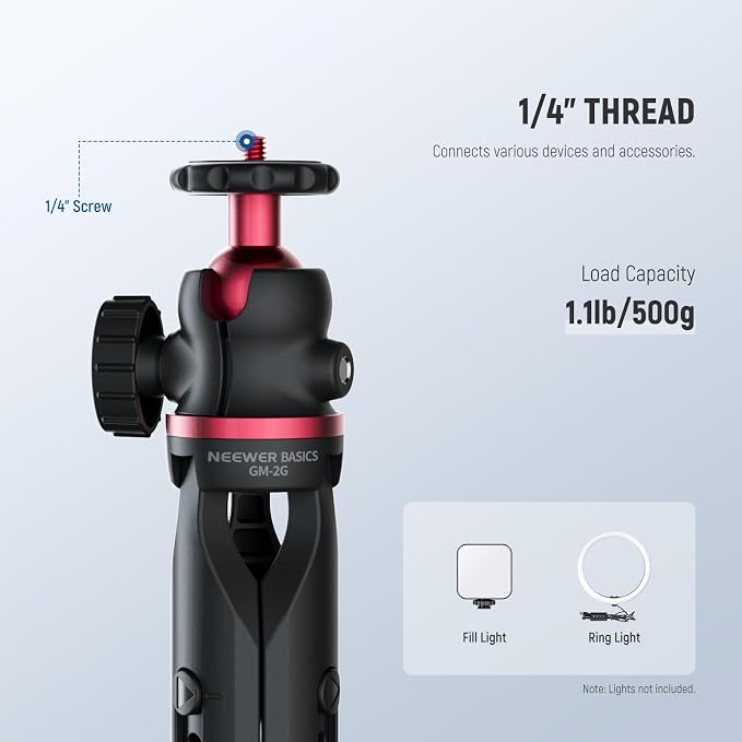 NEEWER Entry Level Version Mini Tripod - Image 4