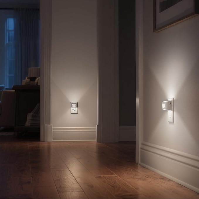 DORESshop LED Night Light, Night Lights Plug into Wall, 3 Mode Plug in Night - Image 8