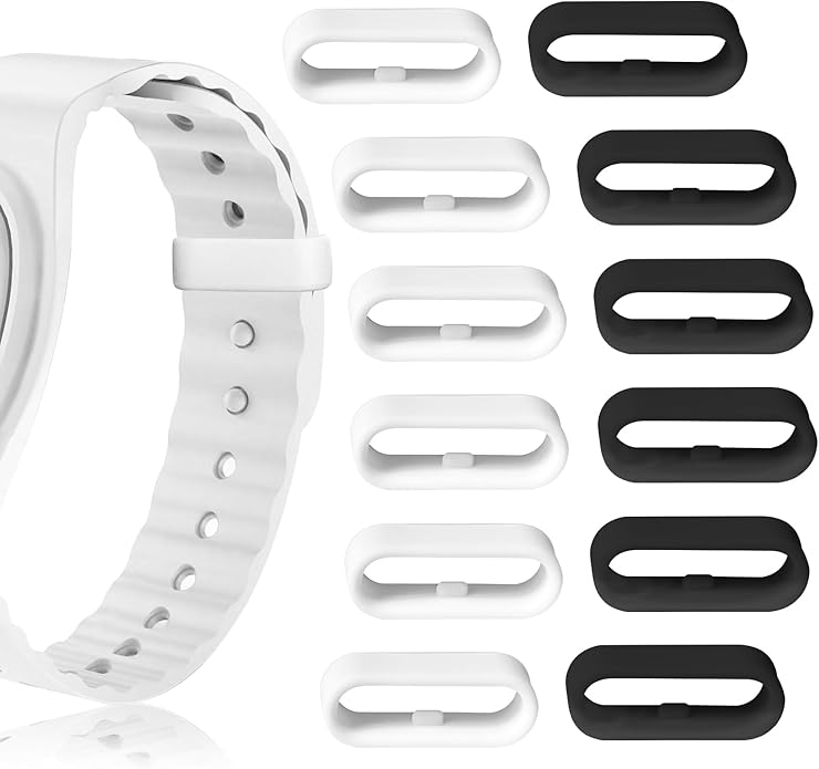 Multi-Color Band Keeper, Magic band locks, Silicone Fastener Rings Security by PUPVUSFeaturedProducts