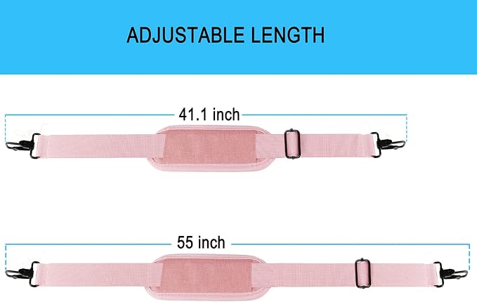 Shoulder Strap, Durable 55" Universal Replacement Laptop Shoulder Strap - Image 6