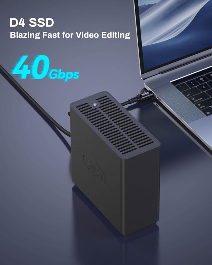TERRAMASTER D4 SSD NVMe Enclosure - Image 2