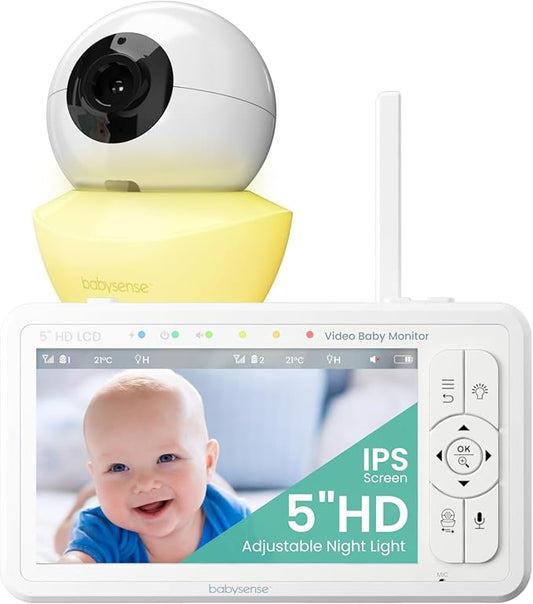 Babysense HD 5" Video Baby Monitor by MostAwardedBabyMonitorBrand