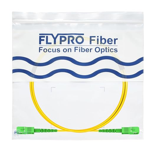 FLYPROFiber- OS2 0.5M SC/APC to SC/APC Fiber Optic Internet Cable, Single Mode - Image 7