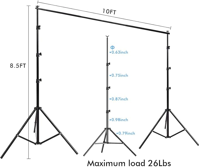 Photography Background Stand Support System - Image 2