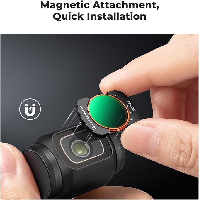 K&F CONCEPT FSD05 Magnetic Effect & ND & CPL Filter Set Compatible - Image 3