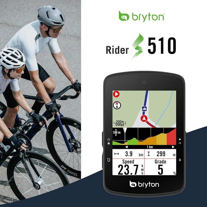 Bryton Rider S510 Sensor Bundle 2.8 Inch Color LCD Touchscreen GPS Bike/Cycling - Image 7