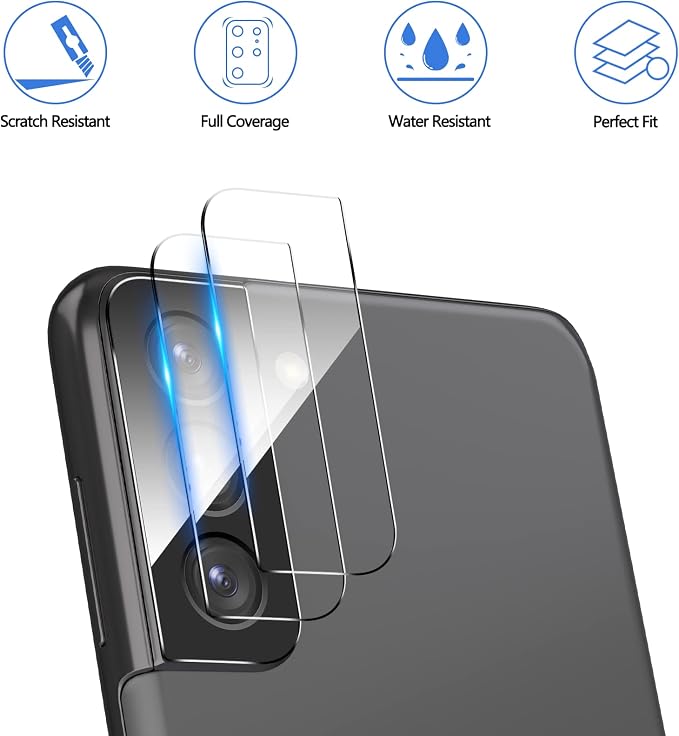 YWXTW 3 Pack for Samsung Galaxy S22 / S22 Plus Camera Lens Protector, 9H - Image 3