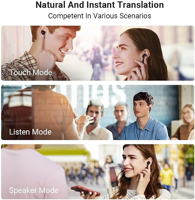 Timekettle M3 3-in-1 Language Translator Earbuds, Real-Time Translation in 43 - Image 5
