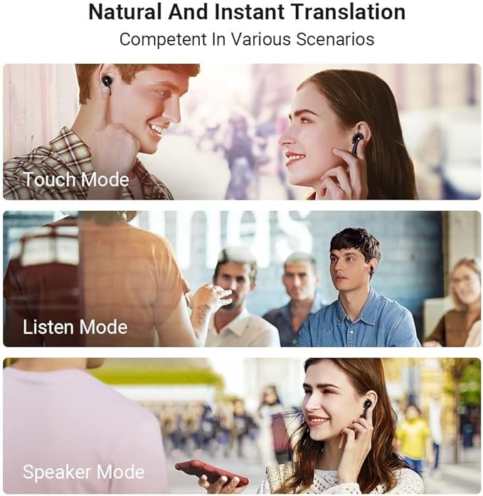 Timekettle M3 3 in 1 Language Translation Earbuds, 43 Languages & 96 Accents - Image 5