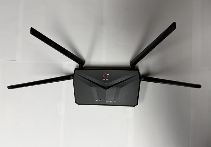 OLAX Scorpio X60 AC1200 Dual Band WiFi Router, 1200Mbps Wireless Mesh Router - Image 4