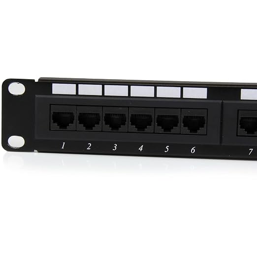 StarTech.com 24 Port 1U Rackmount Cat 6 110 Patch Panel - Image 4