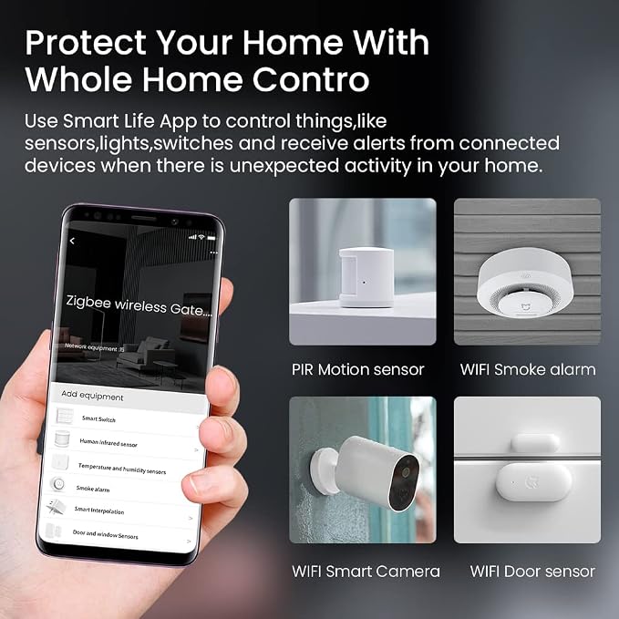 ZigBee 3.0 Hub WiFi & Bluetooth Dual Mode Gateway, Only - Image 5