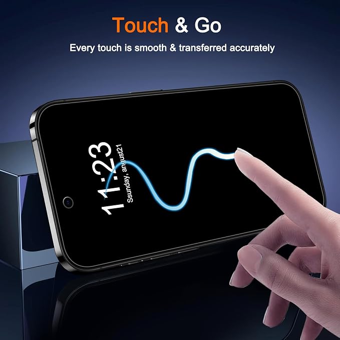 Milomdoi 3 Pack Privacy Screen Protector - Image 6