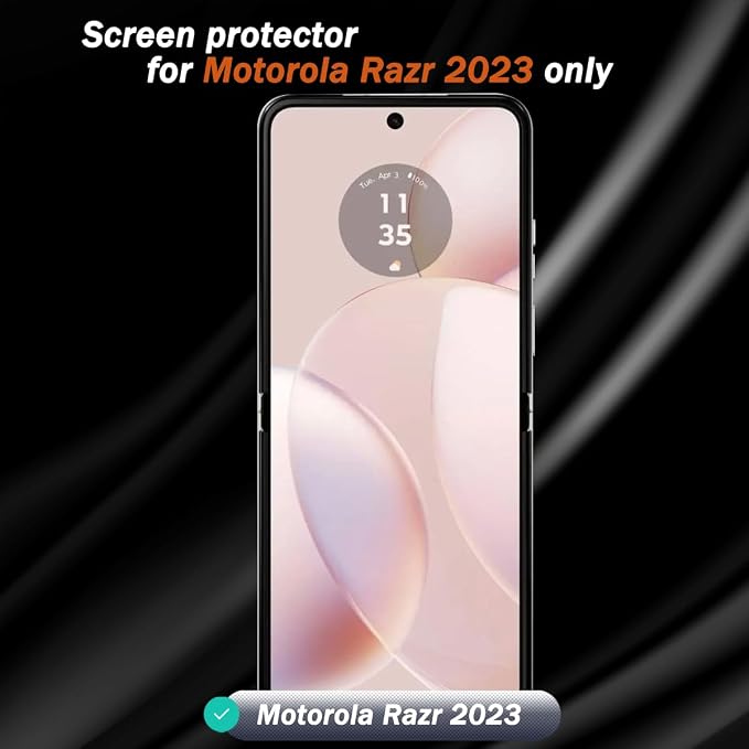 Screen Protector for Motorola Razr 2023 Flexible TPU Film - Image 2