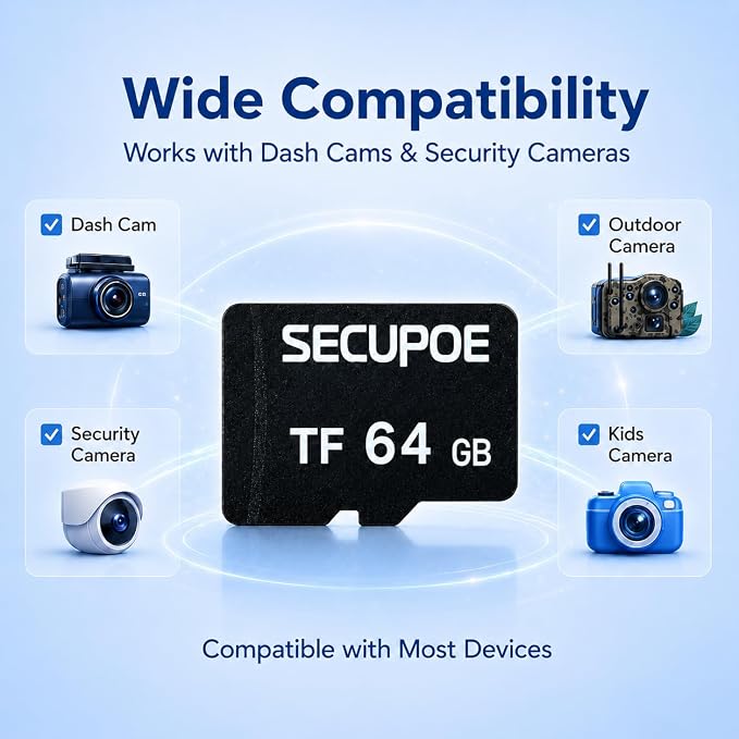 64GB TF Memory Card Class 10 FAT32 High Speed Reading/Writing - Image 5