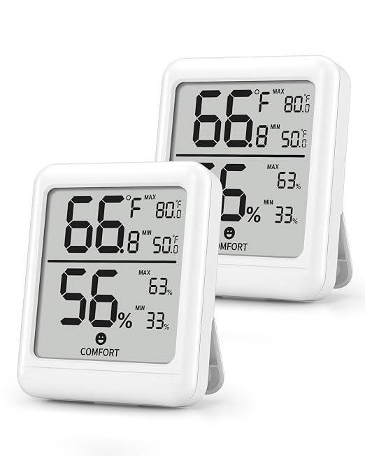 BN-LINK Digital Hygrometer Indoor Room Thermometer, Accurate Temperature and by BN-LINK