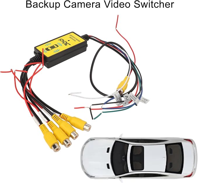 Video Switcher, Intelligent Car Video Switcher Converter, 4 Input 1 Output - Image 2