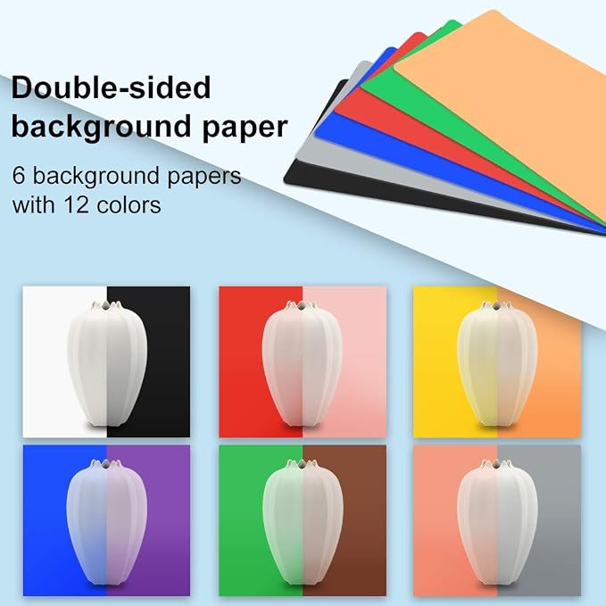 Photo Studio Light Box PULUZ 9.8in/25cm Portable Folding Photography Shooting - Image 2