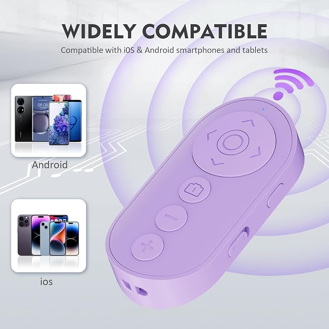 Remote Control for TikTok, Wireless Remote Camera Control Shutter - Image 5