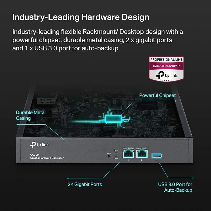 TP-Link Hardware Controller – SDN Integrated, 2 Gigabit Ports, USB 3.0 - Image 3