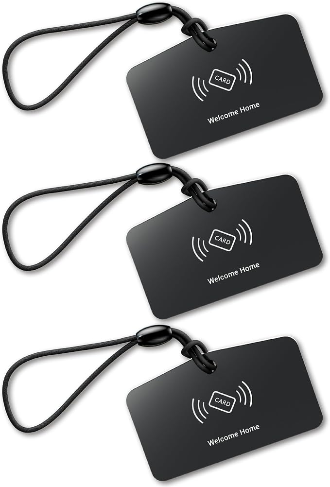 Veise VK01 IC Cards for Smart Lock, 13.56MHz RFID Cards Key Fobs for Keyless by Veise