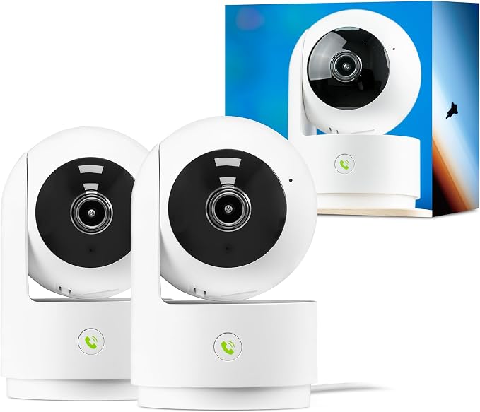 Vicohome 2K Indoor Security Camera, 5GHz Wi-Fi, 24/7 Recording, AI Tracking by sovmiku