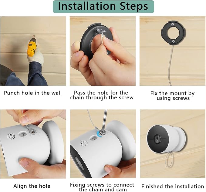 Anti-Theft Security Chain Compatible - Image 3