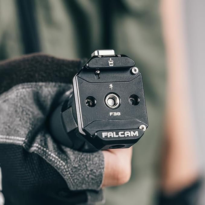 Falcam F38 Multi-Hole Quick Release Plate Kit, 38mm Aluminum QR System - Image 2