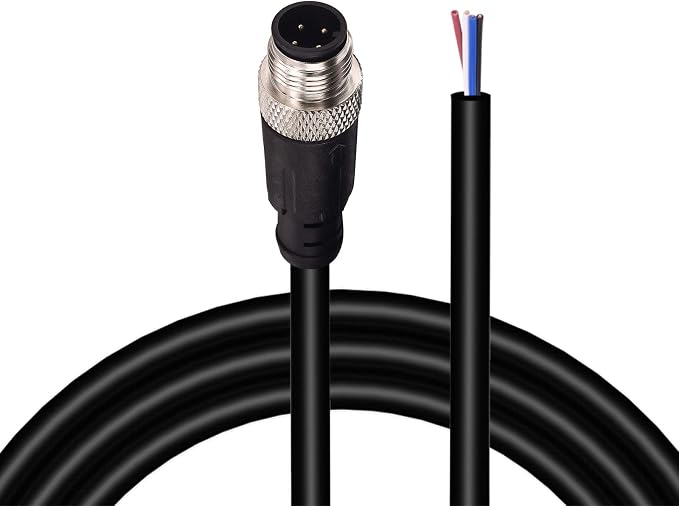 M12 Sensor Connector Aviation Cable by Lonlonty