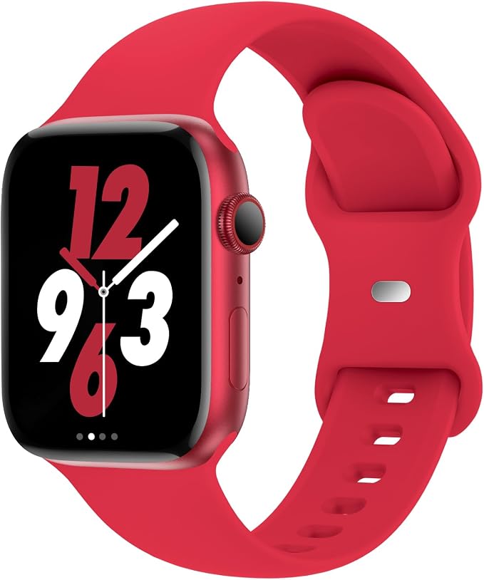 Sport Band Compatible with Apple Watch 38mm 40mm 41mm 42mm 44mm 45mm 46mm 49mm by Acrbiutu