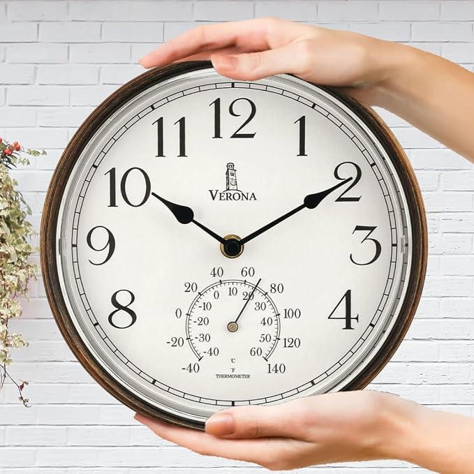 Outdoor Clocks for Patio Waterproof - Image 9