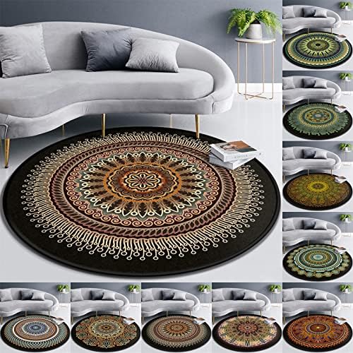 Chair Mat for Hardwood Floor Anti-Slip Floor Protector Round Gaming Computer - Image 4