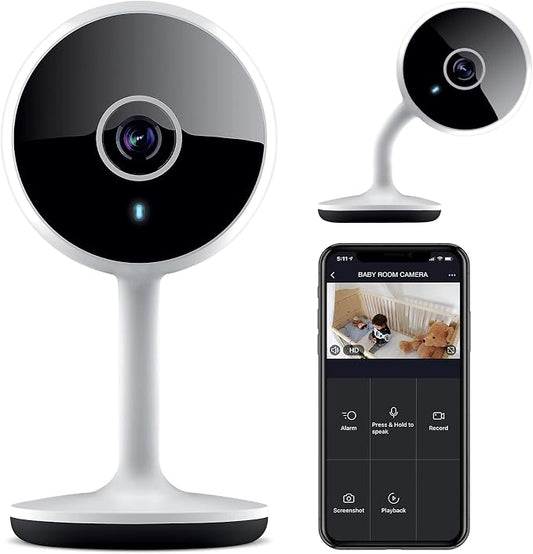 Geeni Vivid Indoor Smart Security Camera – HD Live Stream Camera by Geeni