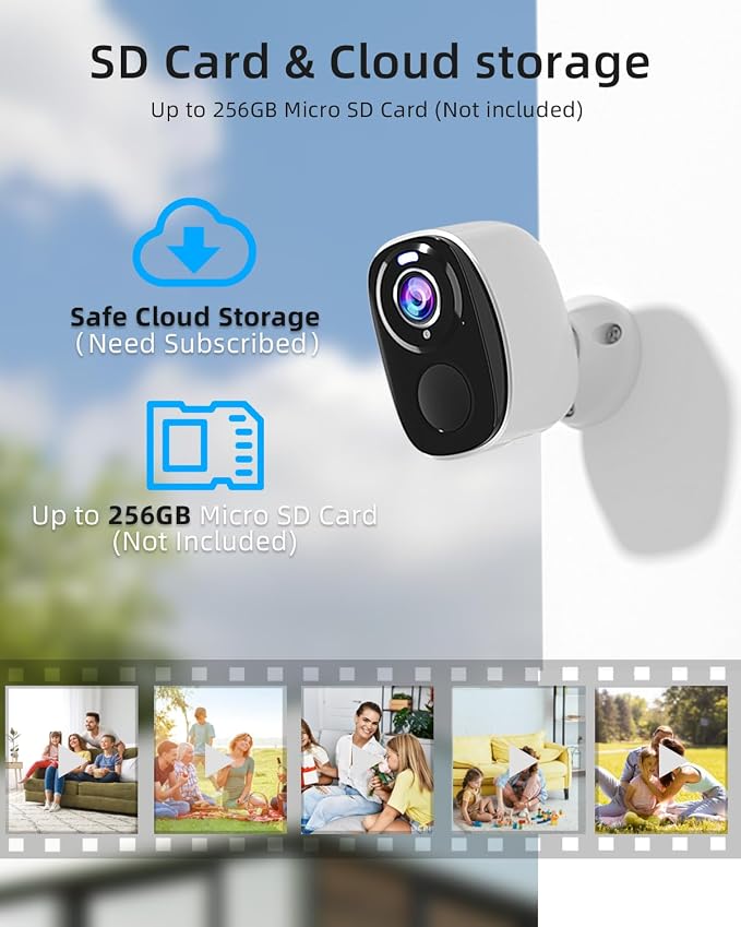 2Pack 5G&2.4G Security Cameras Wireless Outdoor, 2K Camera - Image 6