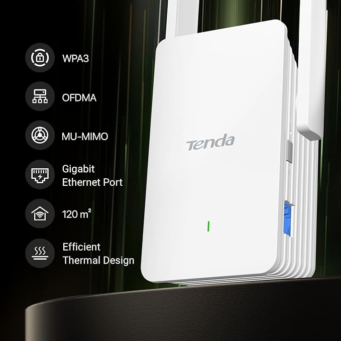 Tenda AX1500 WiFi 6 Range Extender, WiFi Signal Booster - Image 7