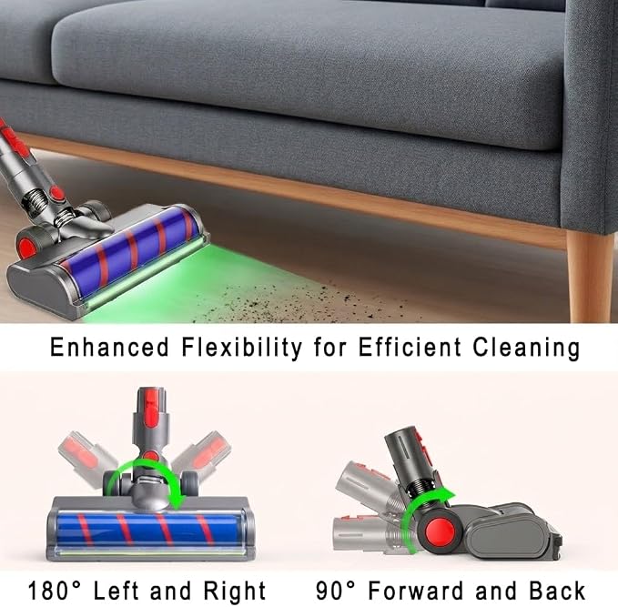 Full-Area LED Soft Roller Cleaner Head - Image 5