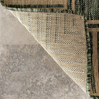 nuLOOM Asha Green Bordered Power Loomed Indoor/Outdoor Area Rug - Image 5