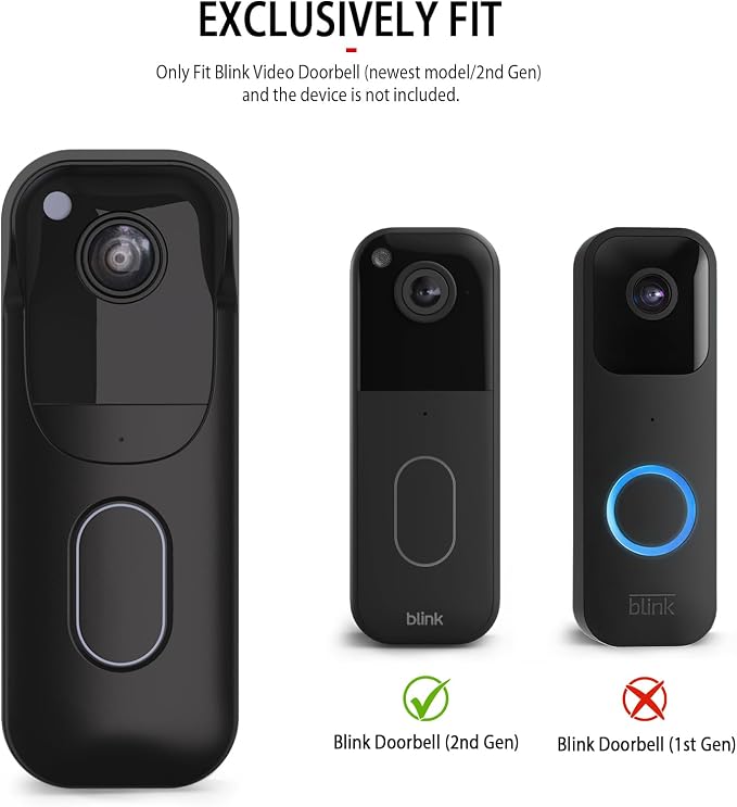 Silicone Skin Case for Blink Video Doorbell - Image 2