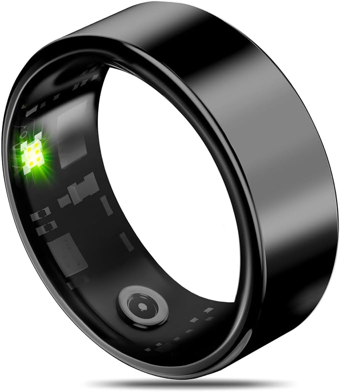 Smart Health Ring Fitness Tracker by Milavan