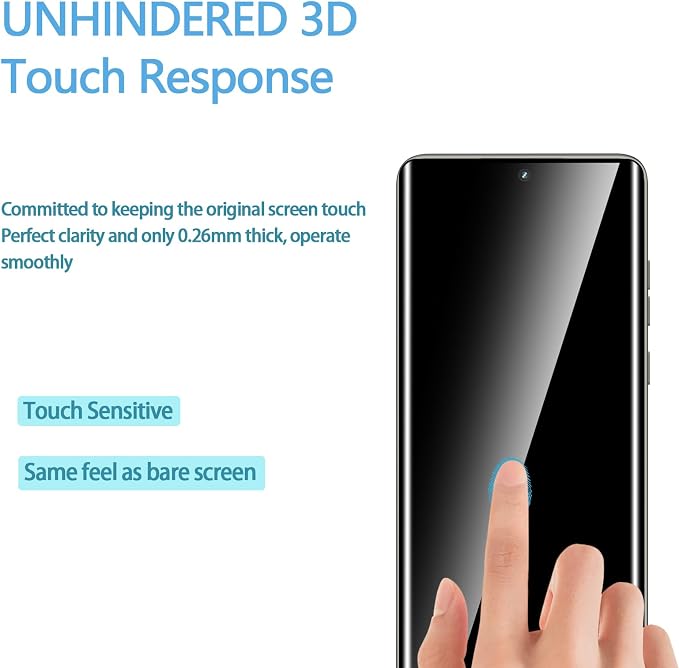 Anoowkoa 2 Pack Designed for Motorola Edge 2025 3D Screen protector + Moto Edge - Image 3